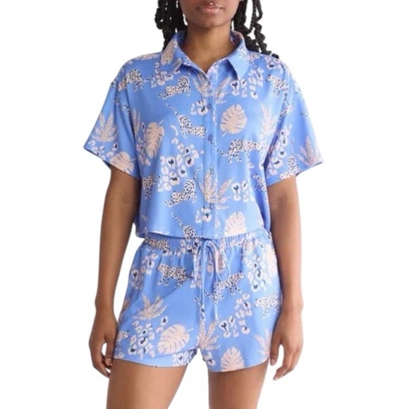 Honeydew Intimates • Soft Pajama Set (Tiger Palm) - Picture 1 of 8